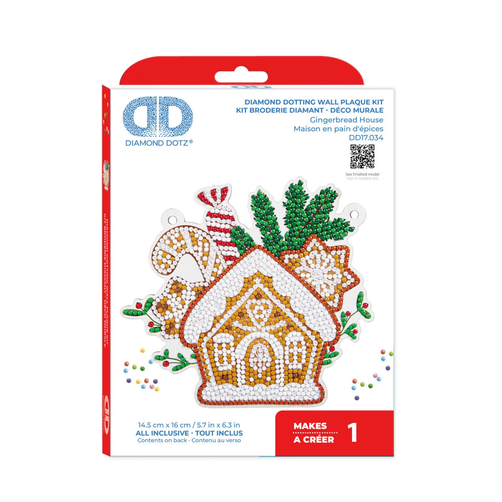 Gingerbread House Wall Hanging