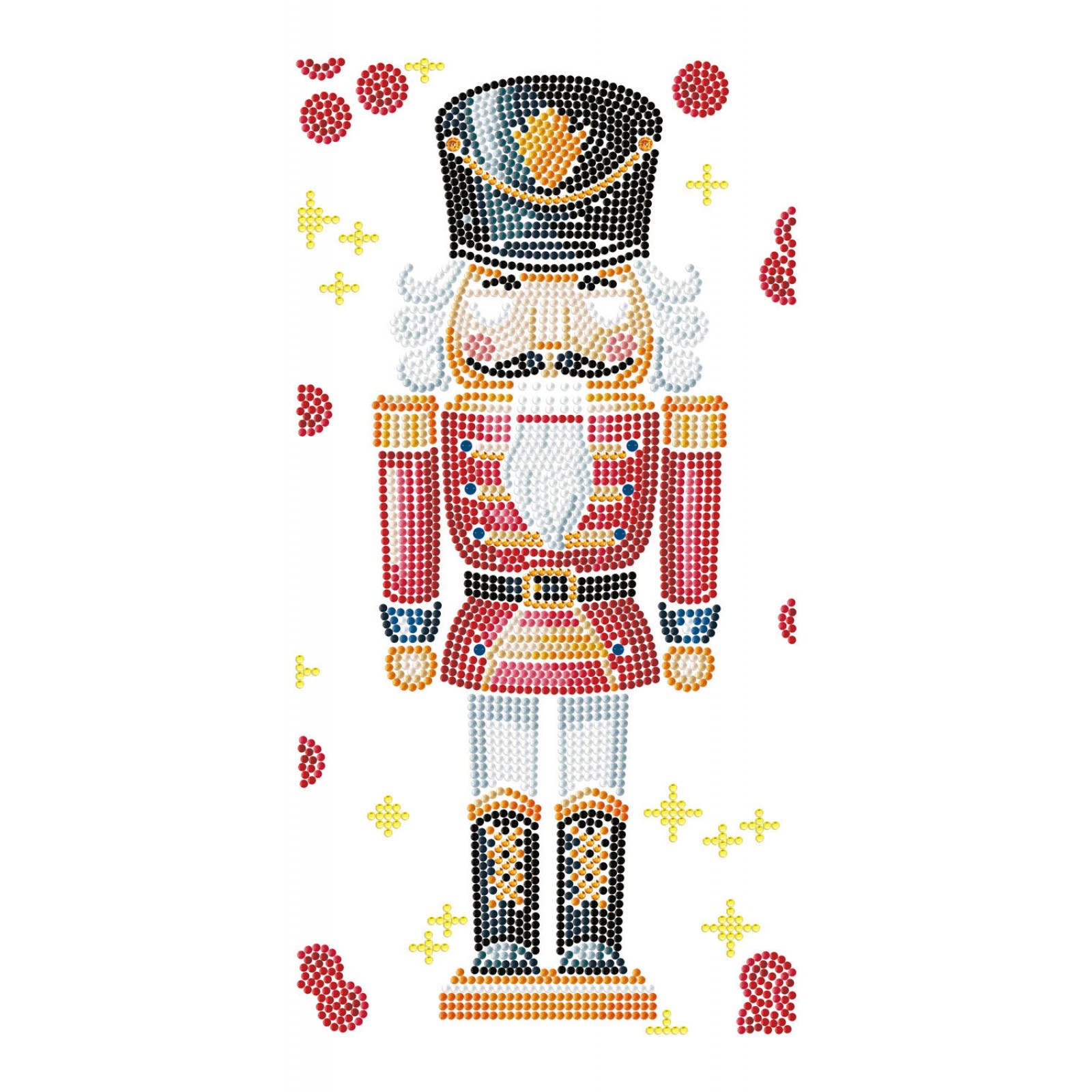 Nutcracker Wall Hanging with Wood Hangers