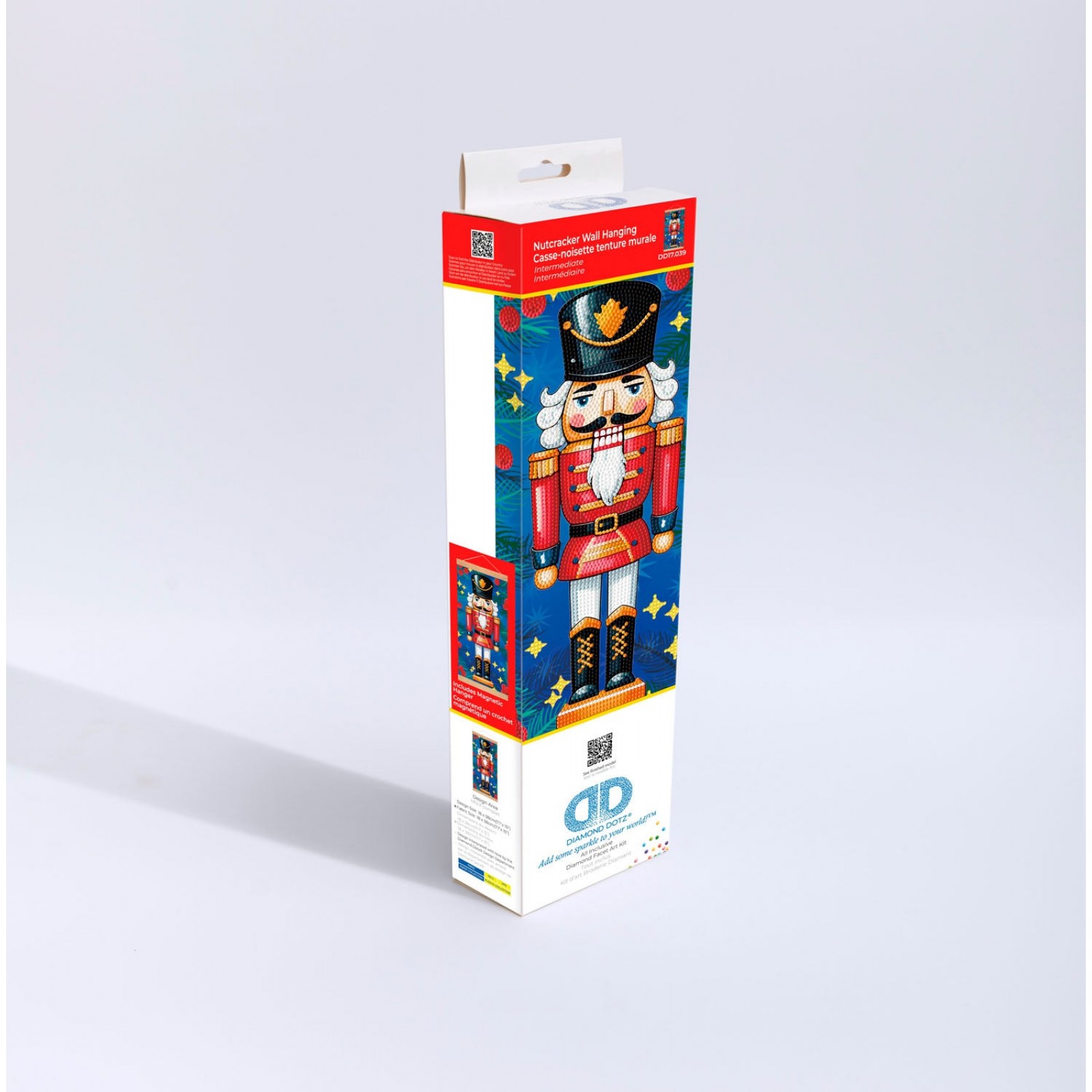 Nutcracker Wall Hanging with Wood Hangers