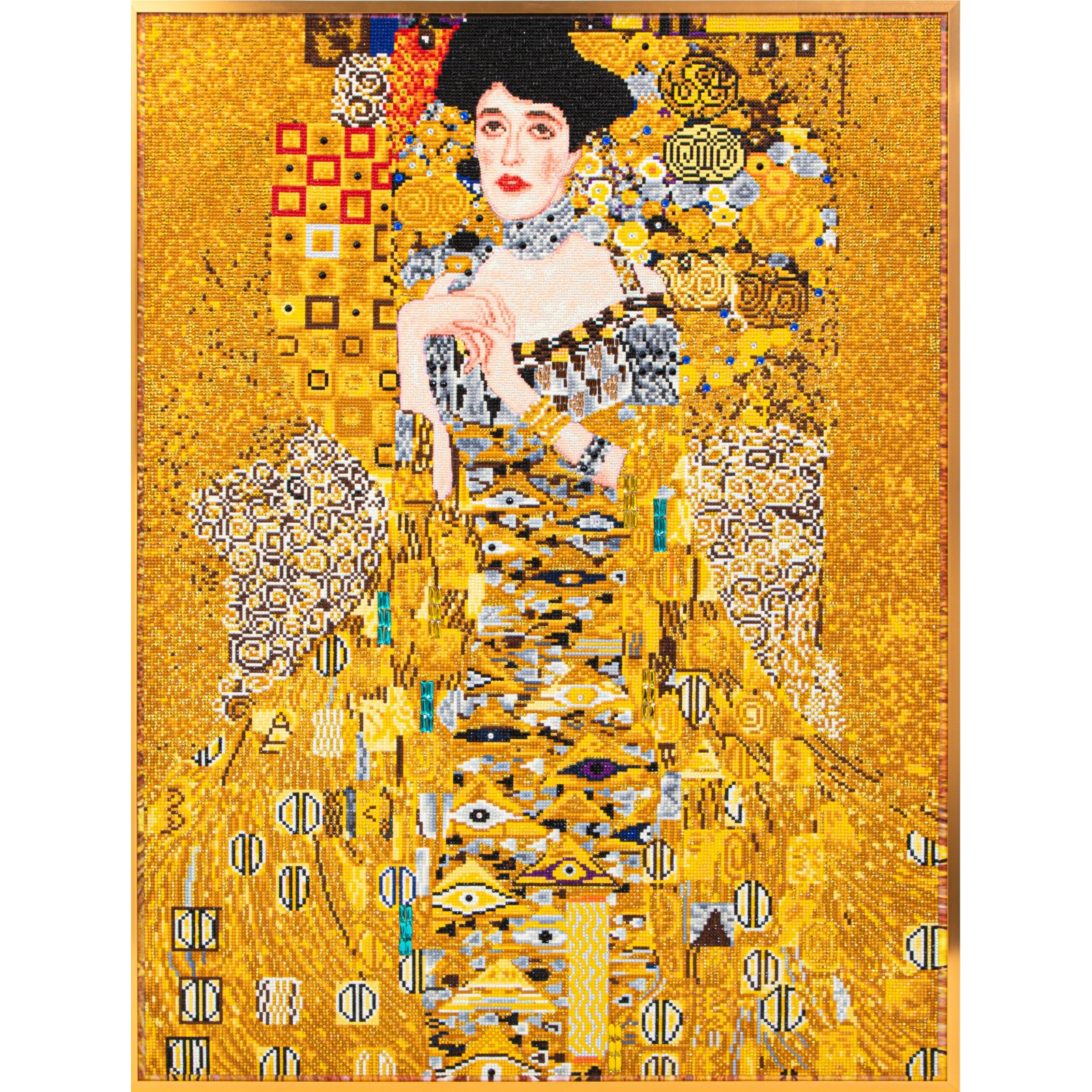 Woman in Gold (apres Klimt)