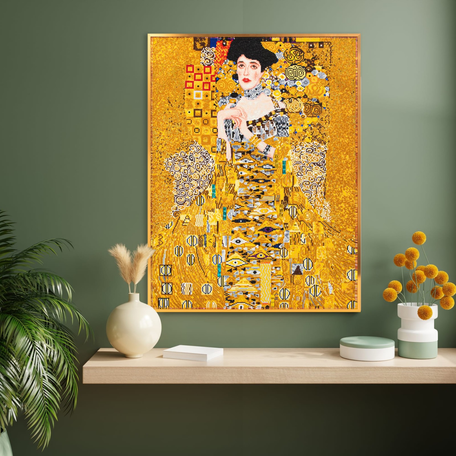 Woman in Gold (apres Klimt)