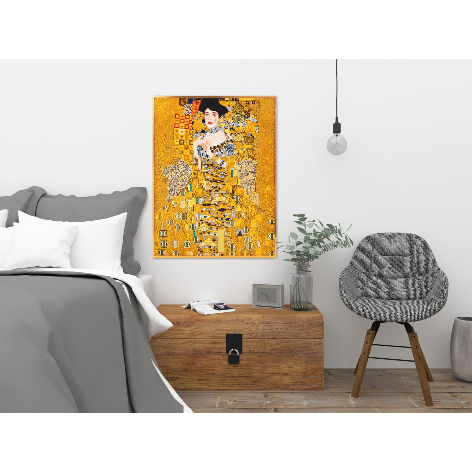 Woman in Gold (apres Klimt)