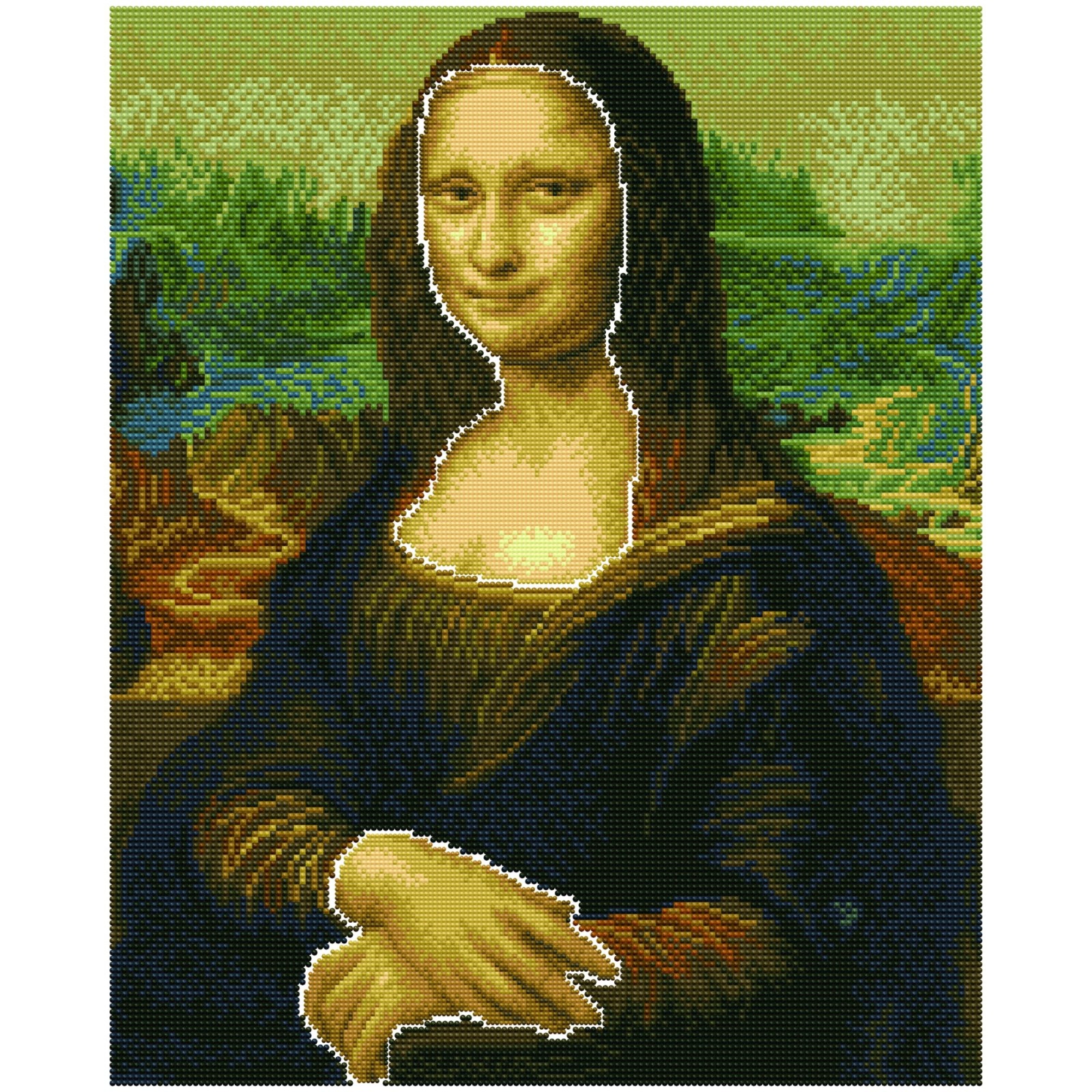 The Mona Lisa (apres Da Vinci)