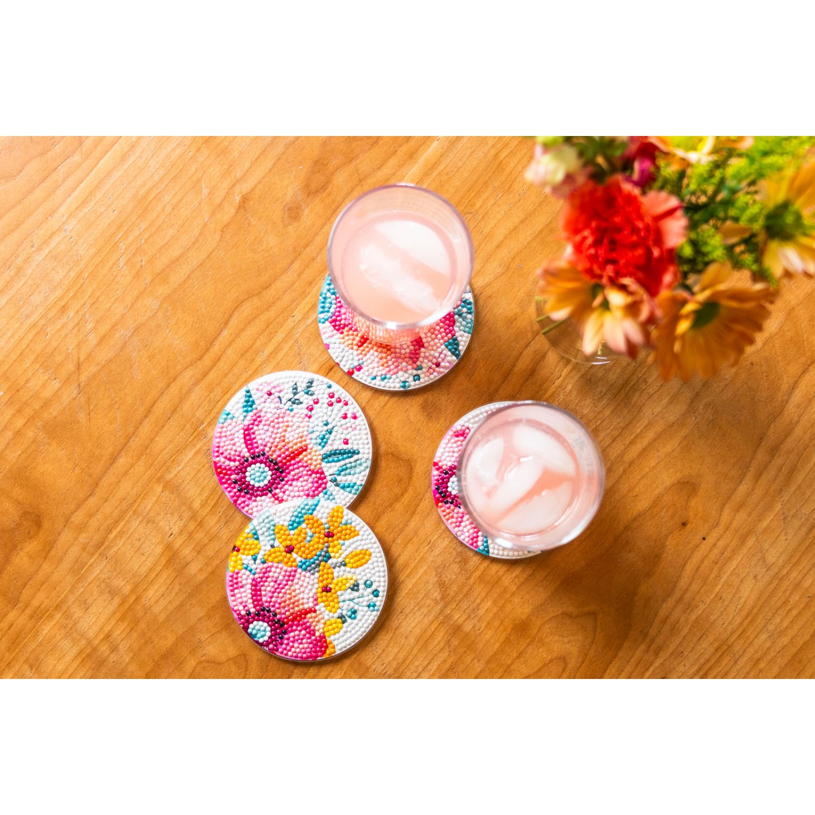 Modern Florals Coasters