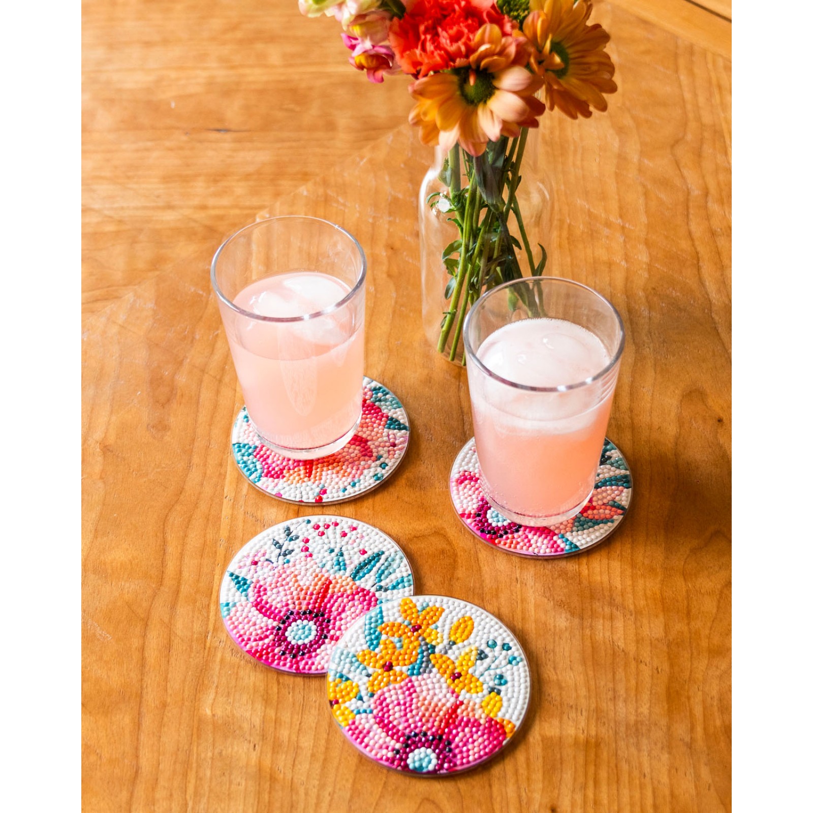 Modern Florals Coasters