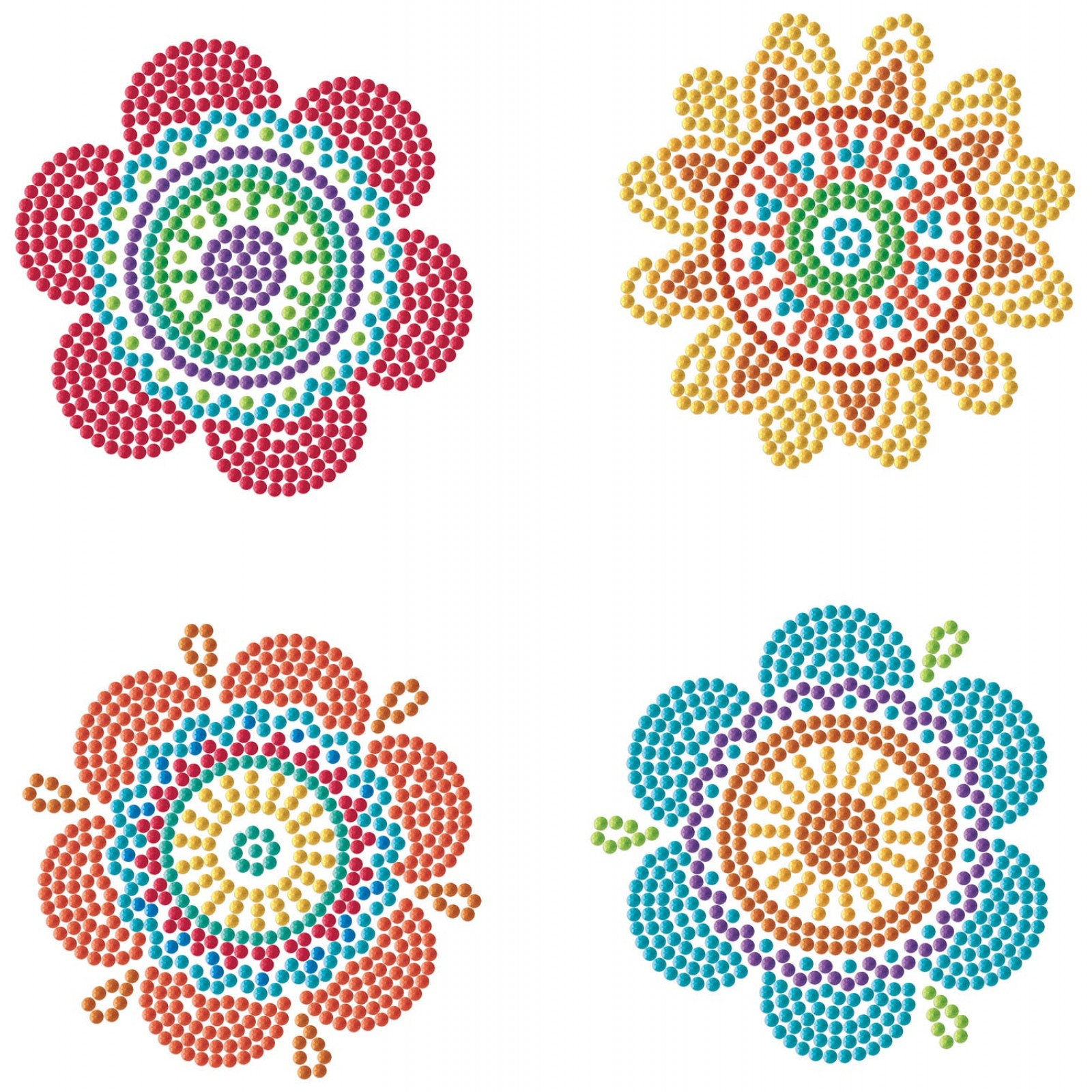 Hippy Brights Coasters