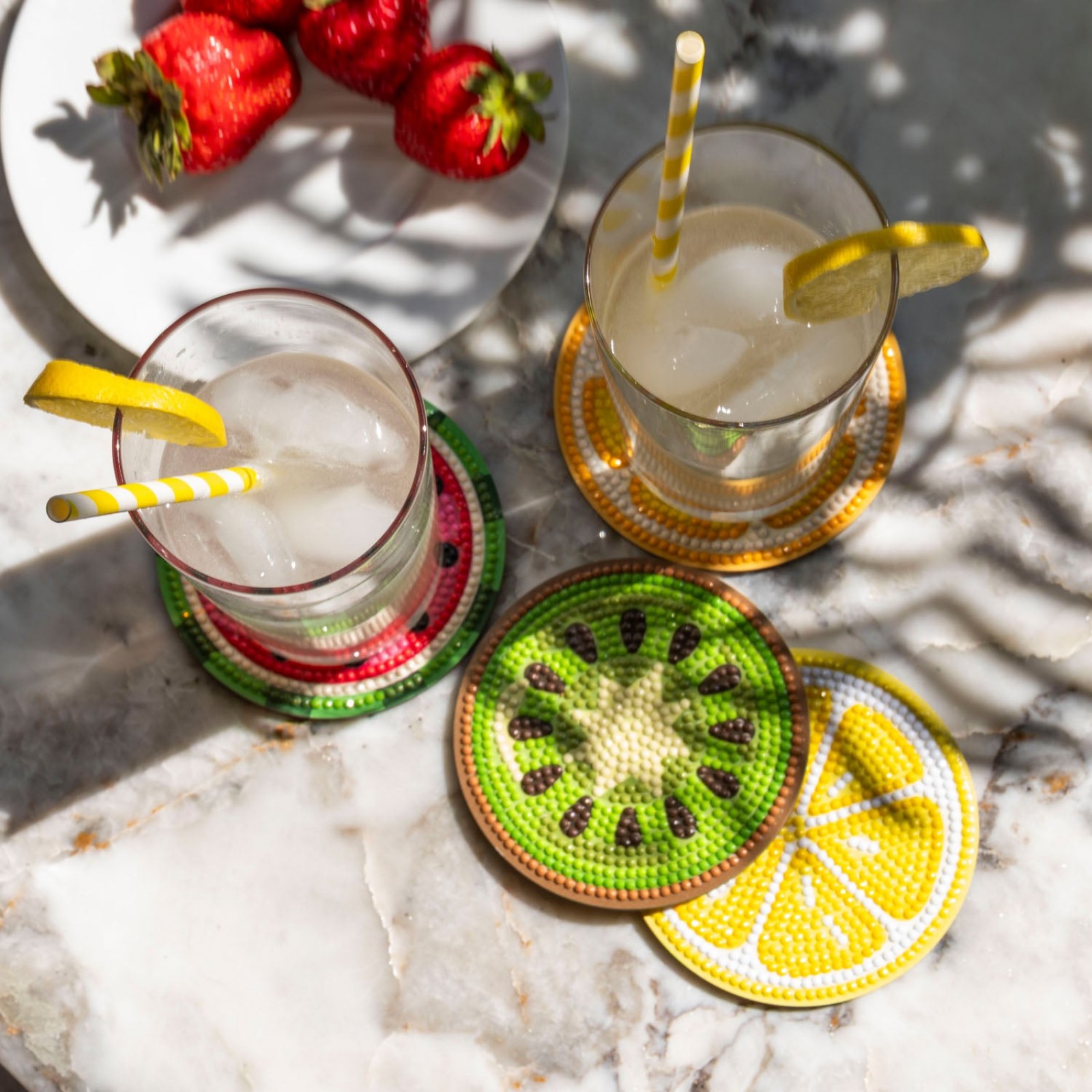 Tutti Frutti Coasters