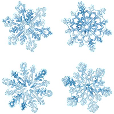 Snowflakes Coasters