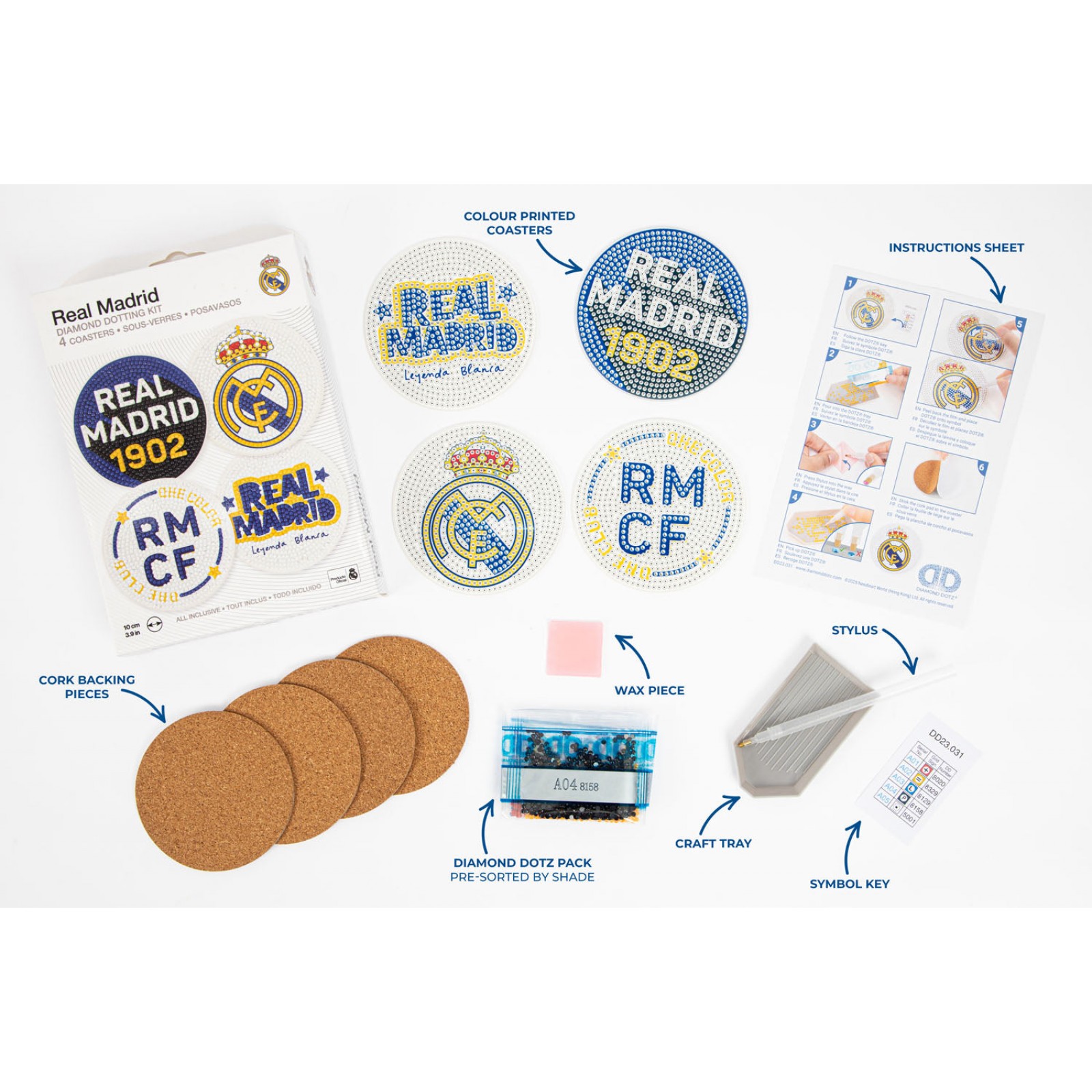 Real Madrid Coasters