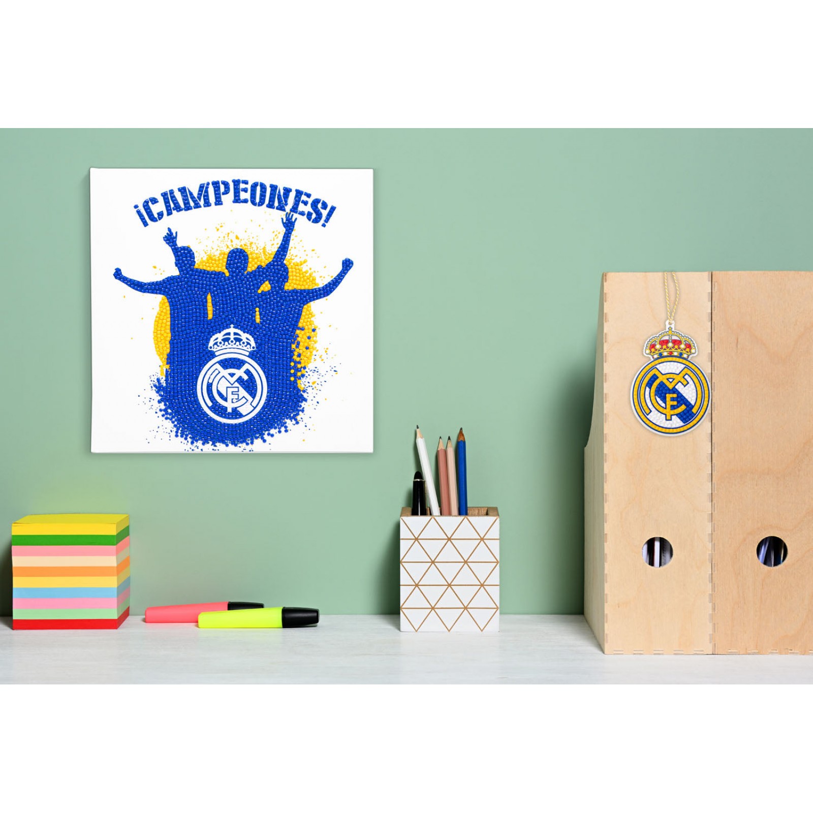 Real Madrid Diamond Dotting Activity Kit