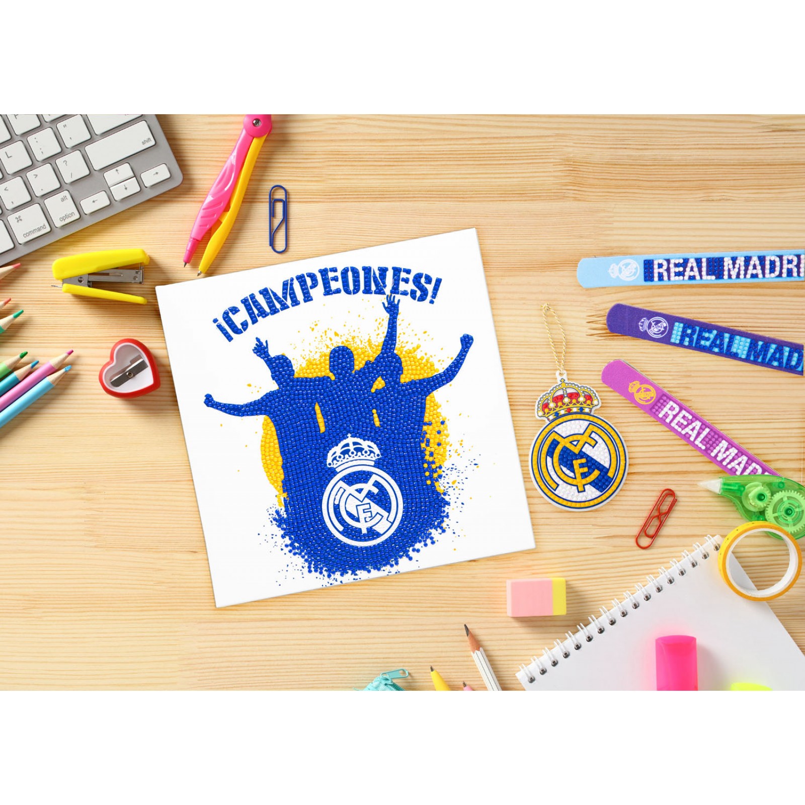Real Madrid Diamond Dotting Activity Kit
