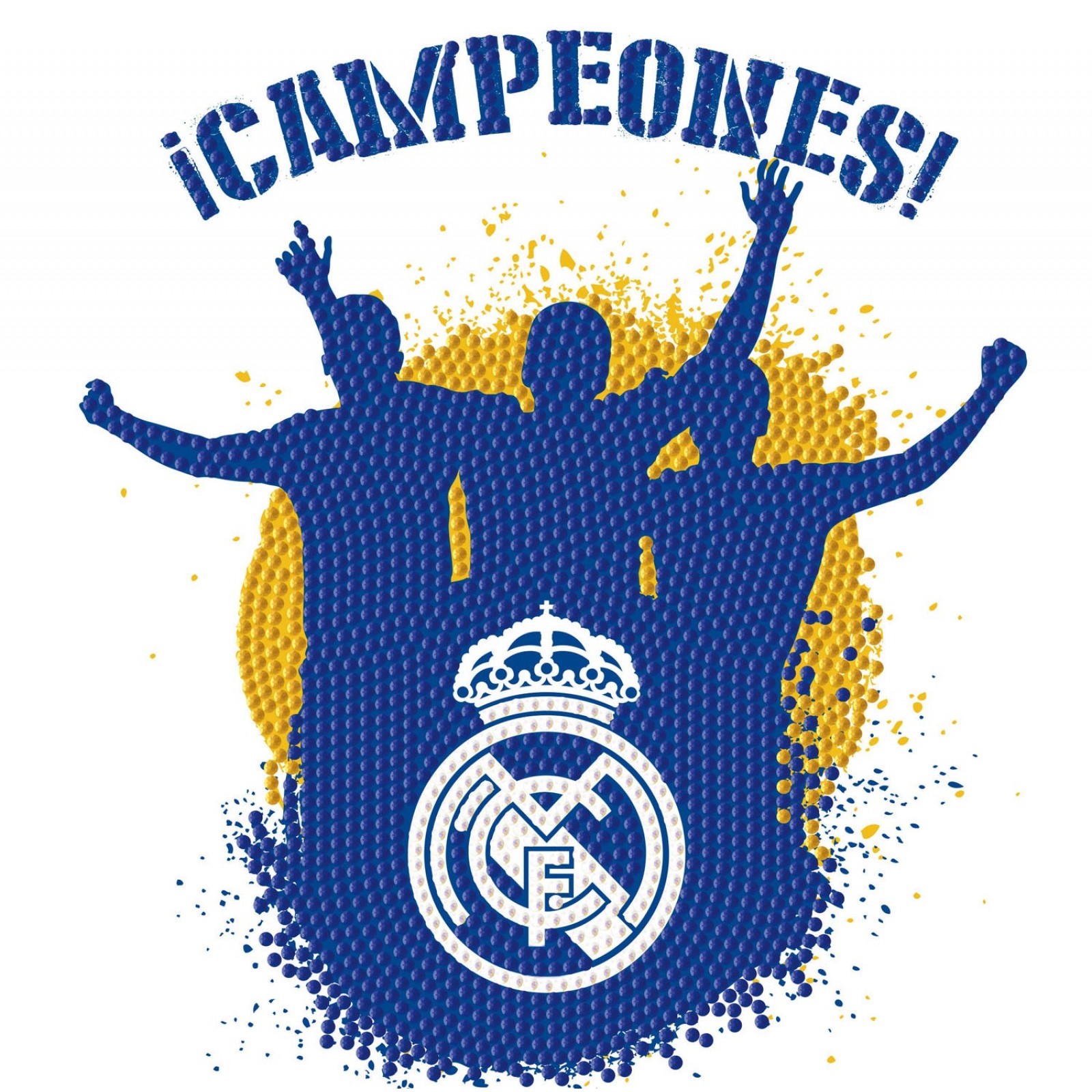 Real Madrid Diamond Dotting Activity Kit