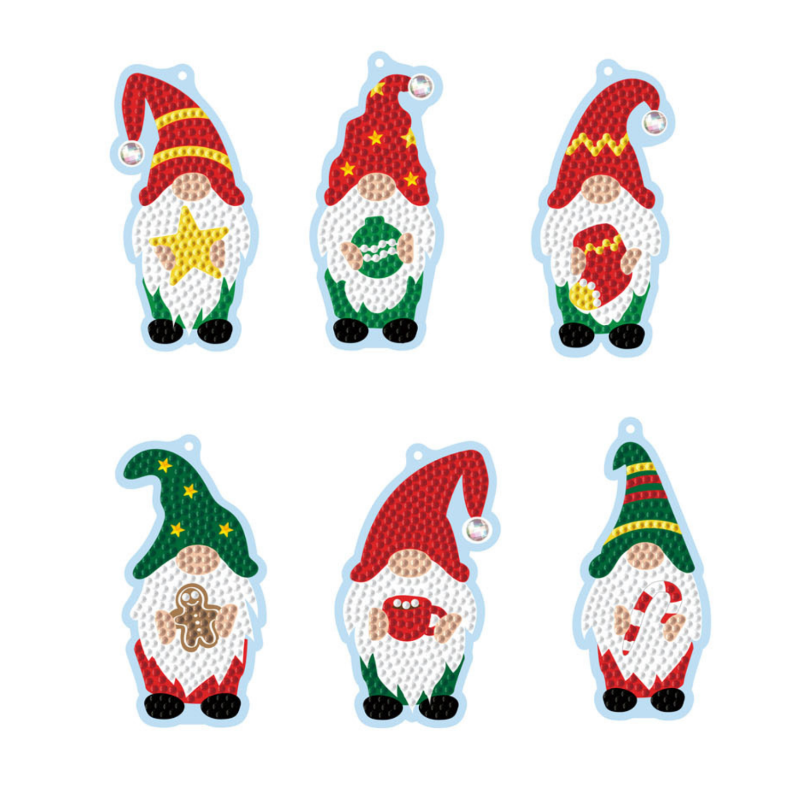 Christmas Gnomes Ornaments