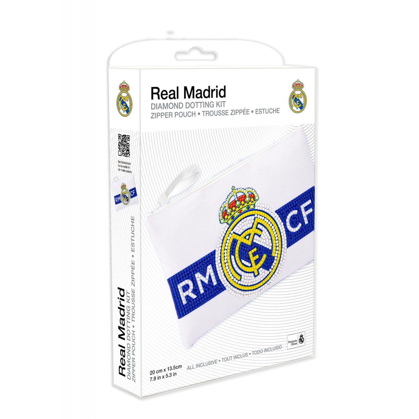Real Madrid Zipper Pouch