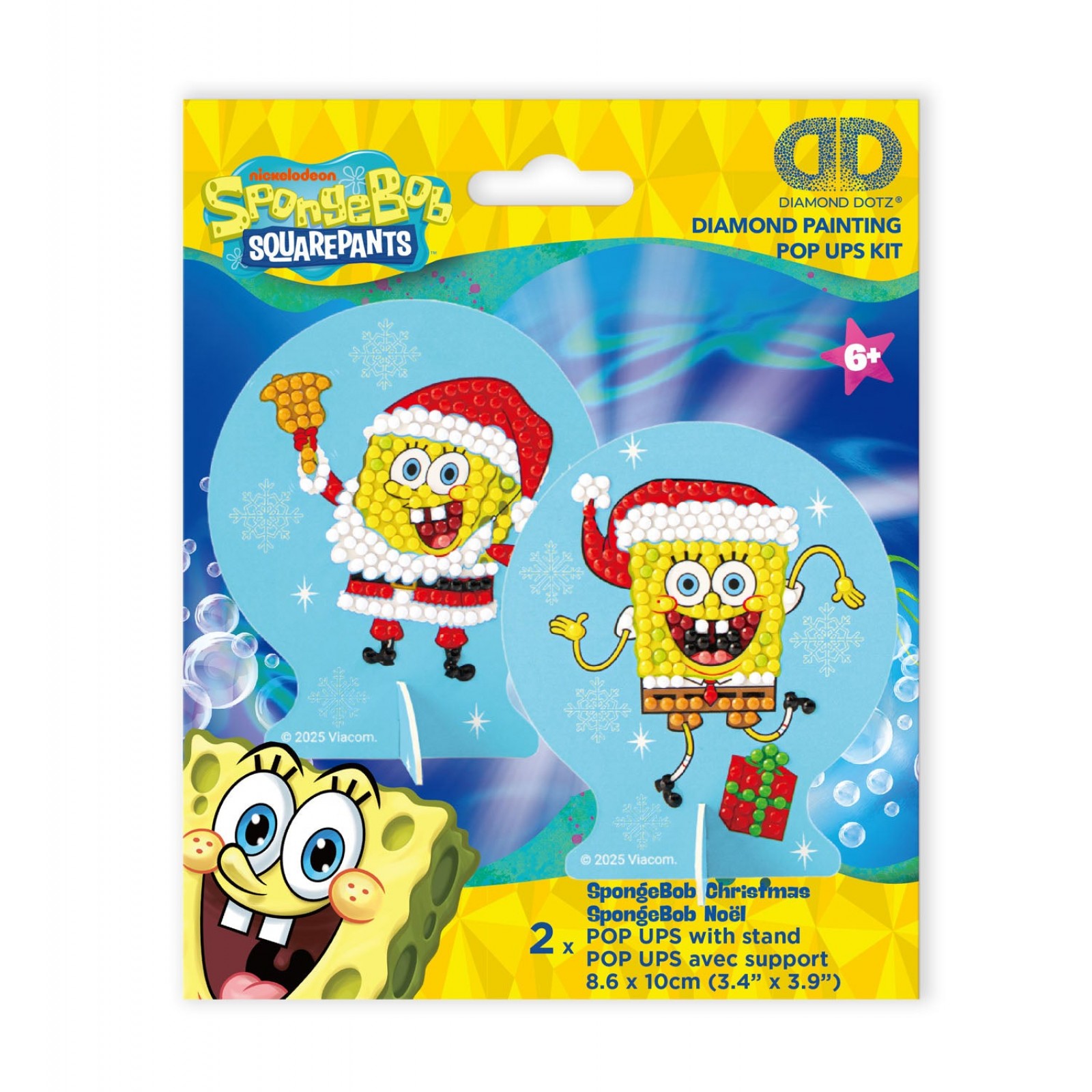 DOTZIES SpongeBob Christmas Pop Ups