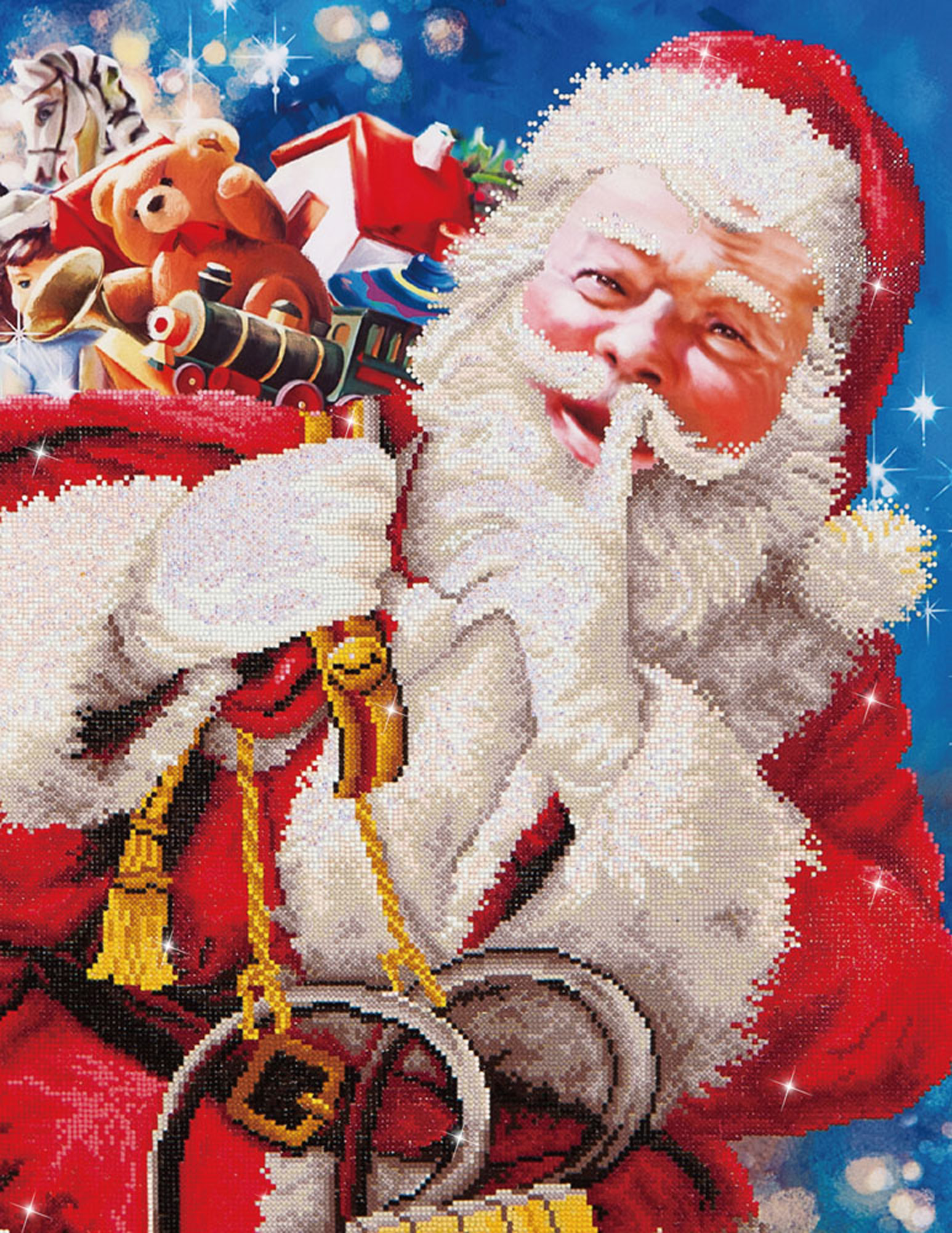 Santa's Secret - Diamond Art Kit - DD13.008 - Diamond Dotz®