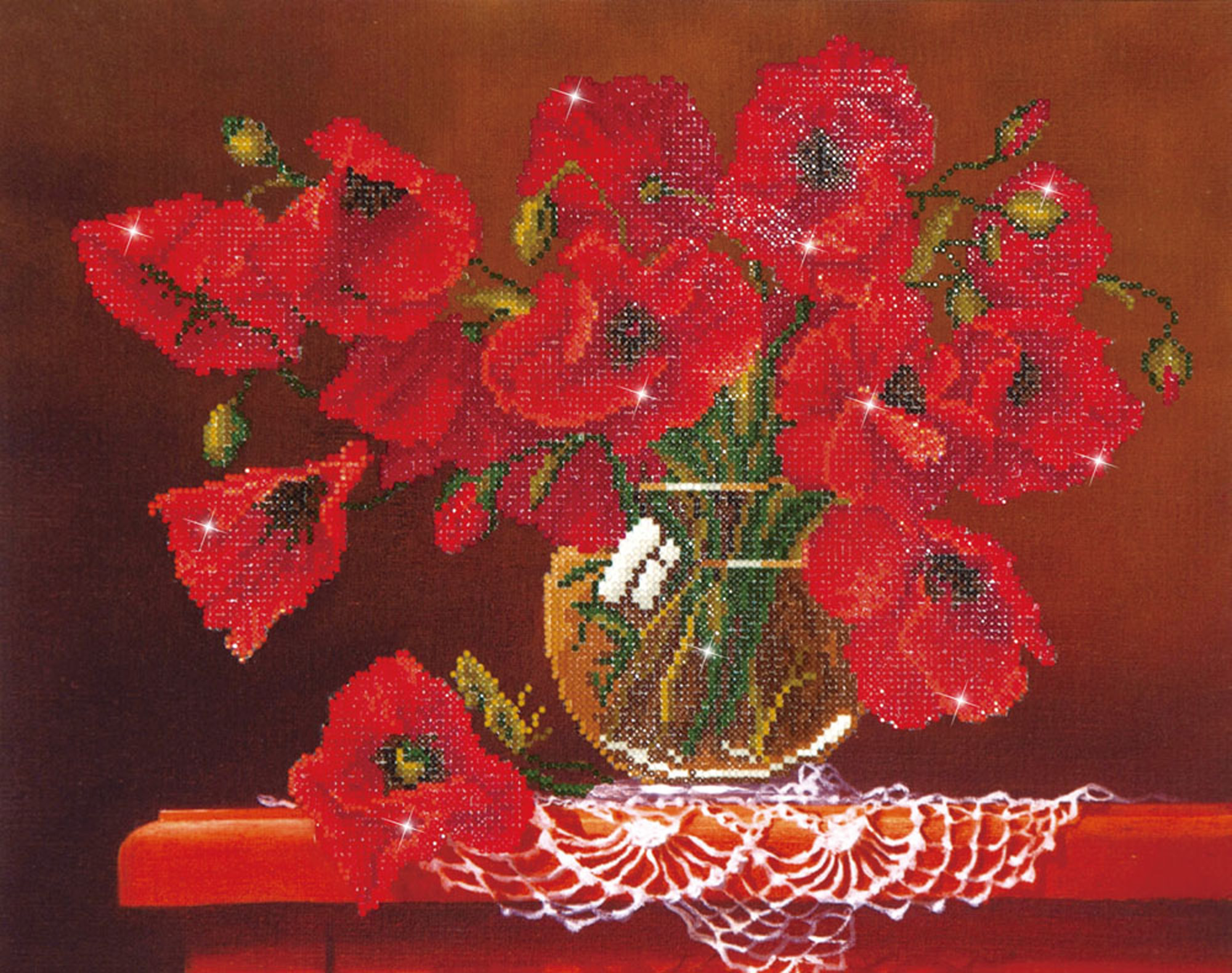 Red Poppies - Diamond Art Kit - DD9.002 - Diamond Dotz®